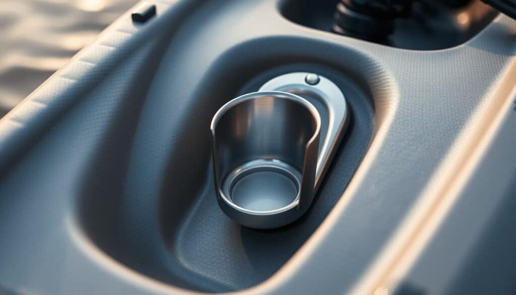 kayak cup holder installation